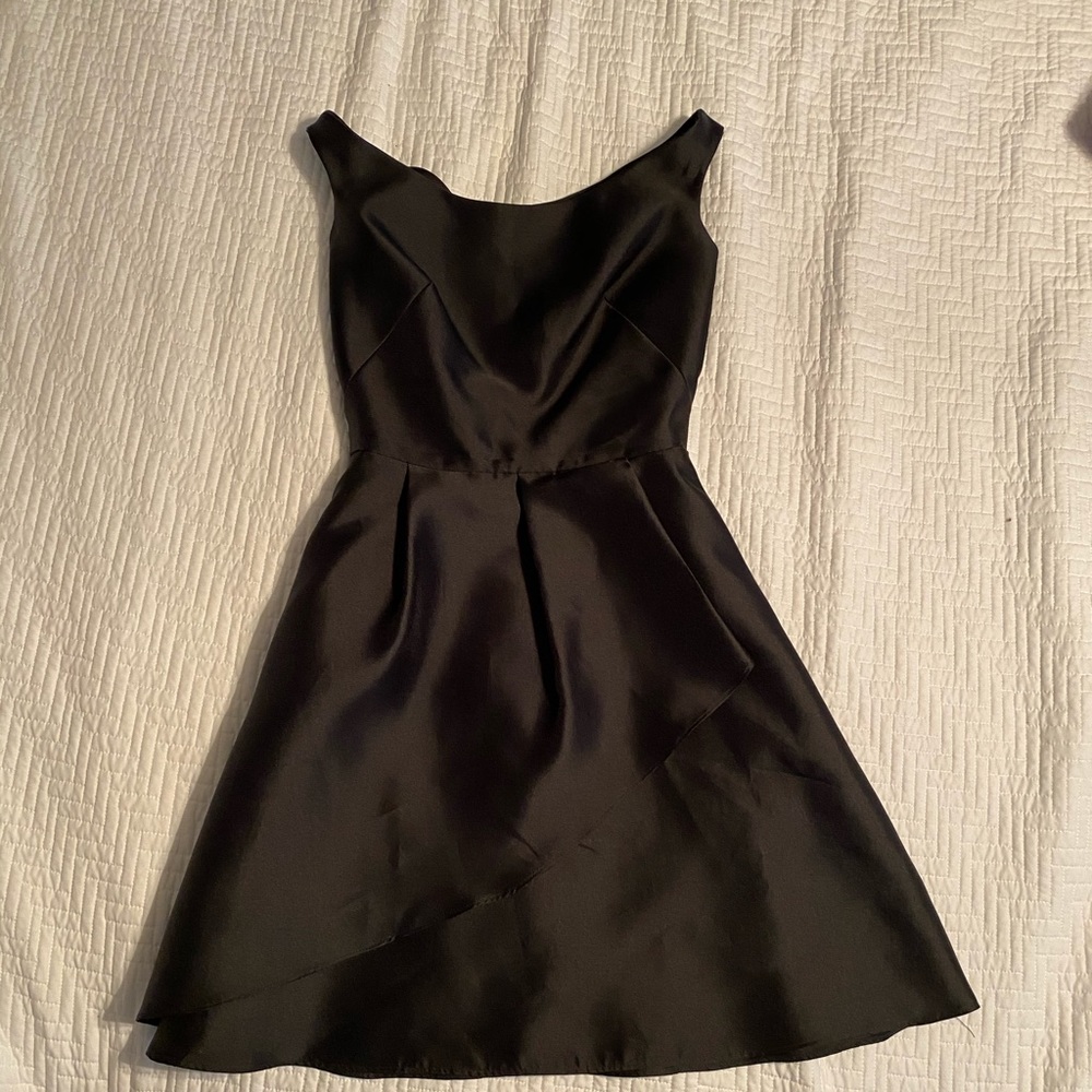 Lela Rose Black off the shoulder dress